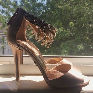 Badgley Mischka Denise Satin Stilettos